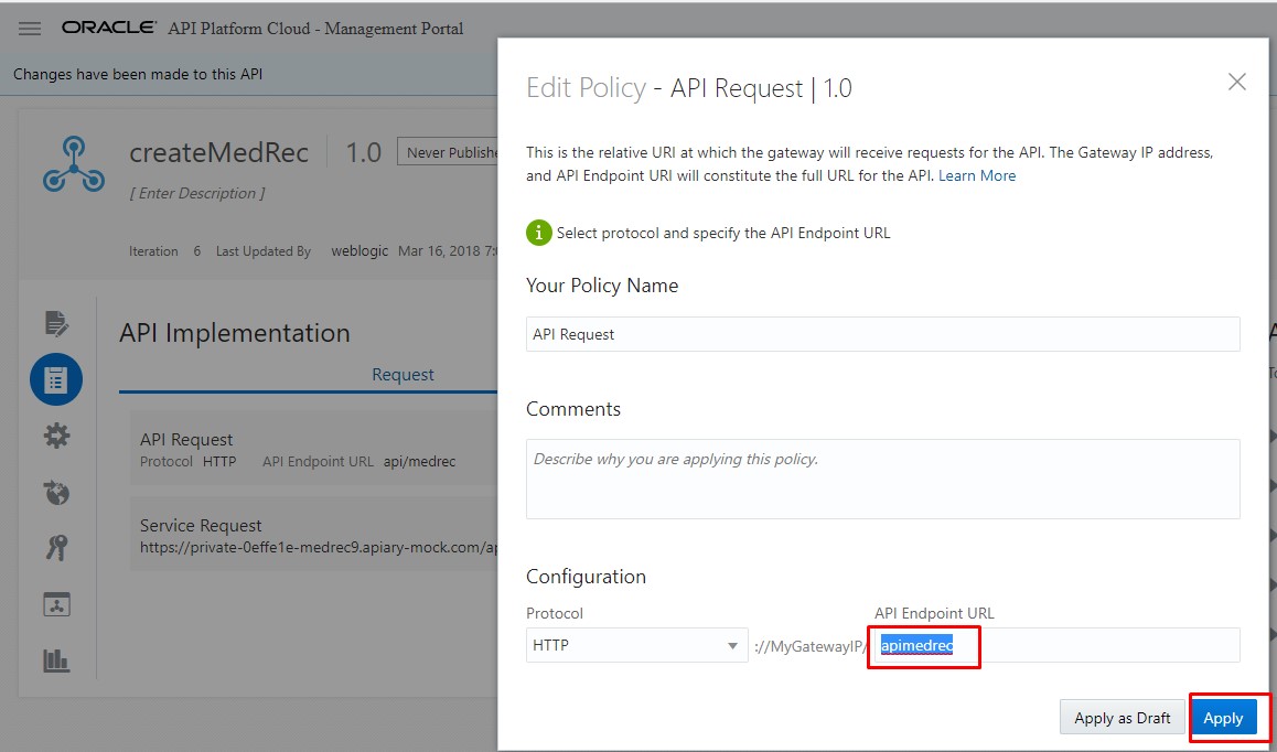 ‘API life Cycle is invalid!’ Error for Oracle API CS API’s – RedThunder ...